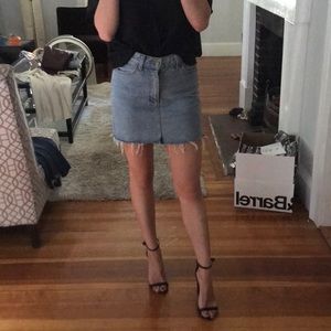 Jean skirt